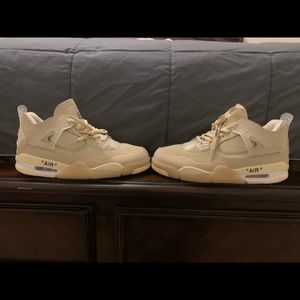 offwhite Jordan 4 sail